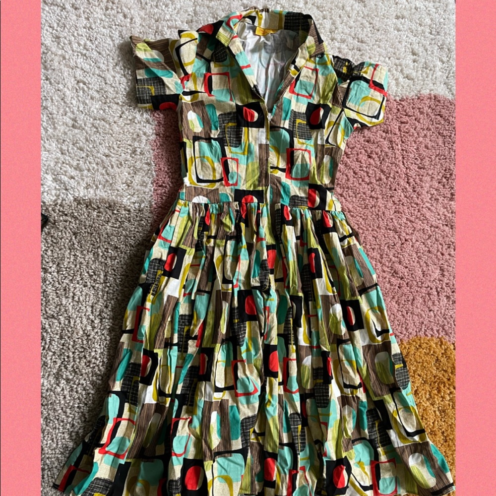 Bernie Dexter Midcentury Dress Size S NWOT